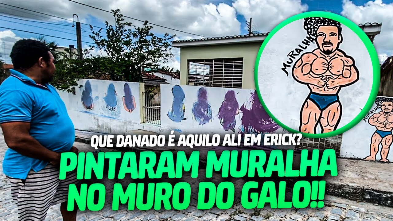 MURALHA DE CUECA NO MURO DO GALO ? 😳😂 | GALO CEGO