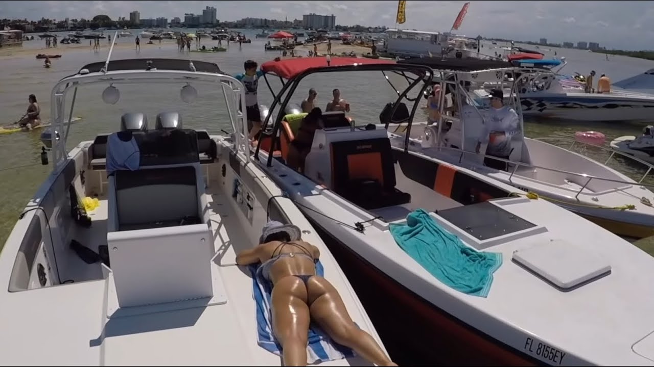 Miami Beach Sandbar life living tbt