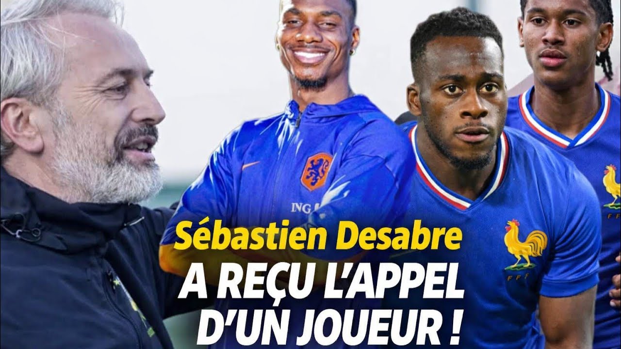 🚨 UN JOUEUR CONTACT SÉBASTIEN DESABRE POUR REJOINDRE LA RDC !