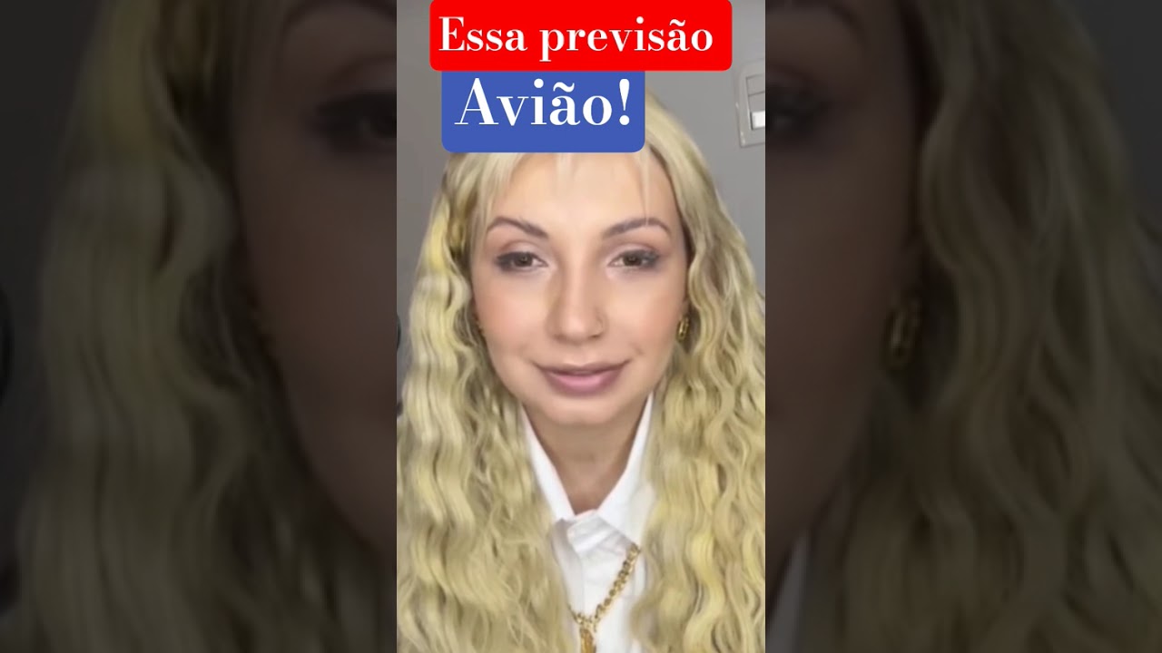 UMA PESSOA EM UM AVI&Atilde;O! #espiritualidade #noticias #previs&atilde;o #avi&atilde;o #chalinegrazik