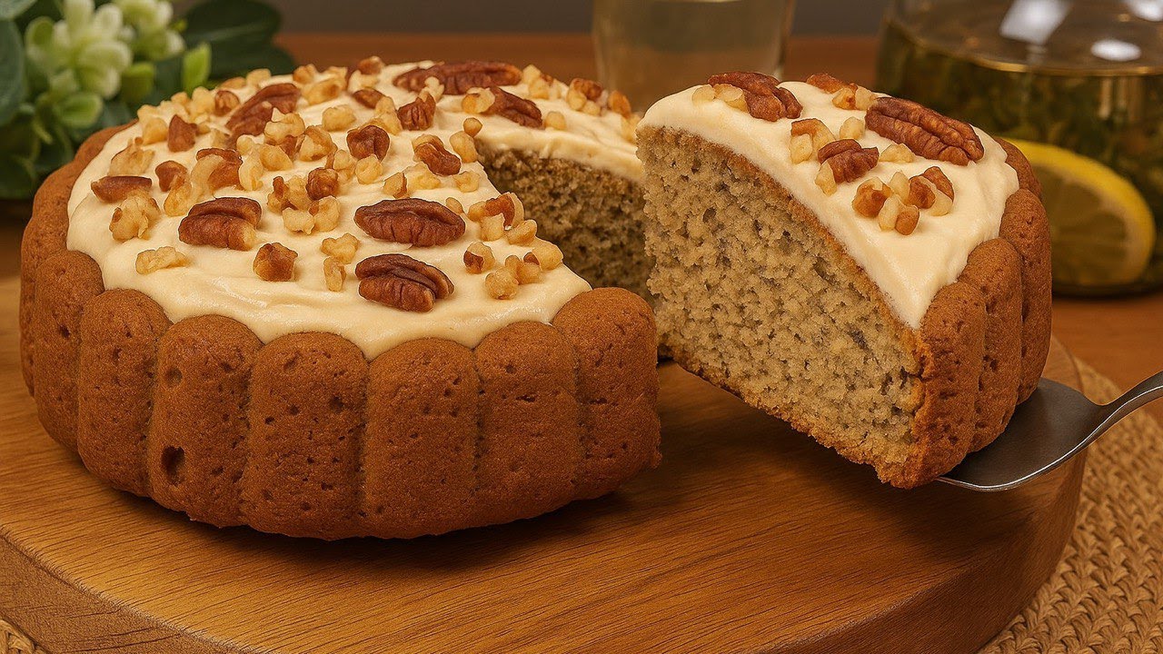 Zuckerfrei und glutenfrei! Einfacher und gesunder Kuchen ohne Weizenmehl! Schnelles Dessert!