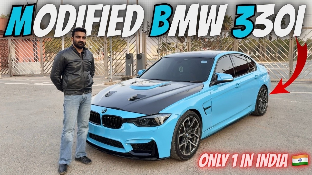 Modified BMW 330I with ₹7 Lakh + Mods 🤯 Stage 2 M3 Body Kit Full Review