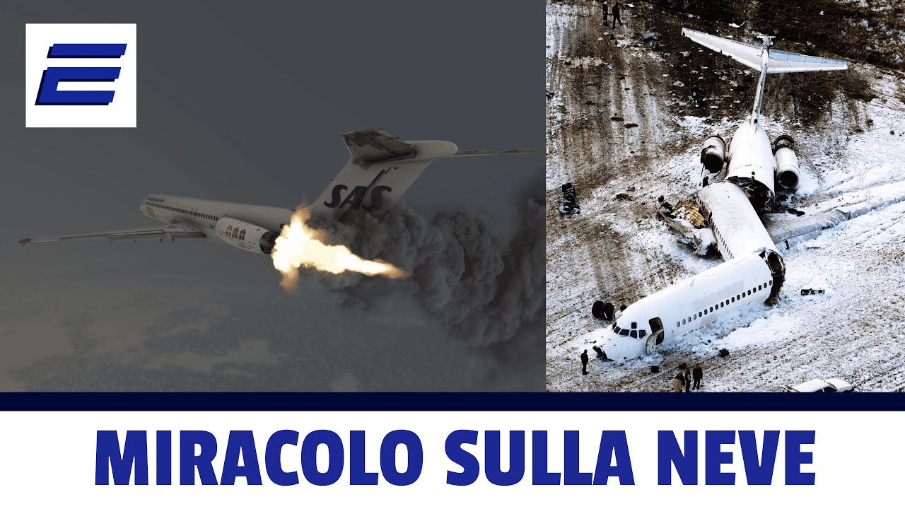 ❄️ MIRACOLO SULLA NEVE - ✈️ Volo Scandinavian 751
