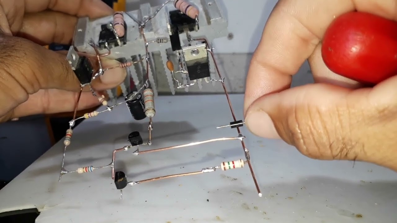veja esse amplificador caseiro bem  simples mais com uma excelente qualidade de áudio