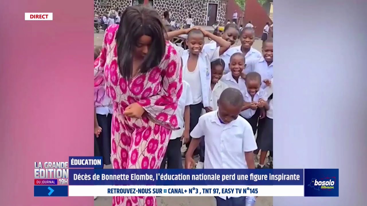 EDITION 19H | &Eacute;DUCATION : D&Eacute;C&Egrave;S DE MADAME ELOMBE, L'&Eacute;DUCATION NATIONALE PERD UNE FIGURE INSPIRANTE