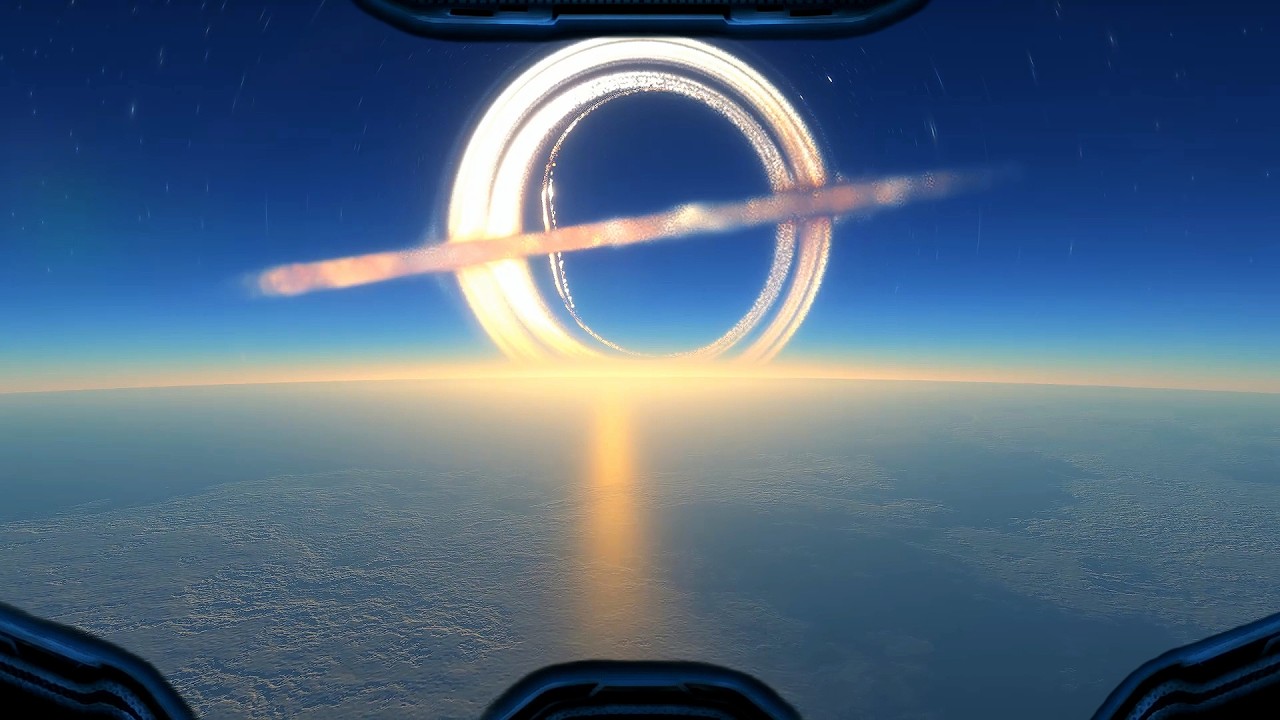 Falling into a planet orbiting a black hole (Miller's planet)