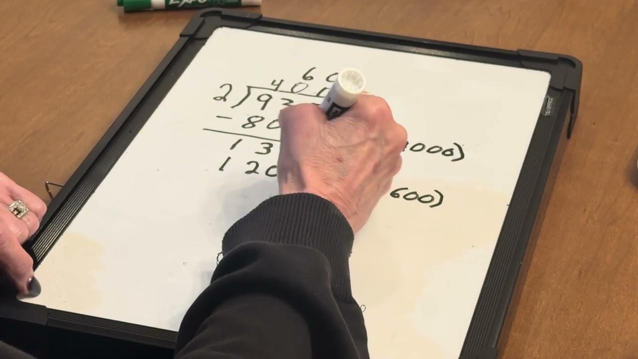 Division   Partial Quotient - 4th grade
