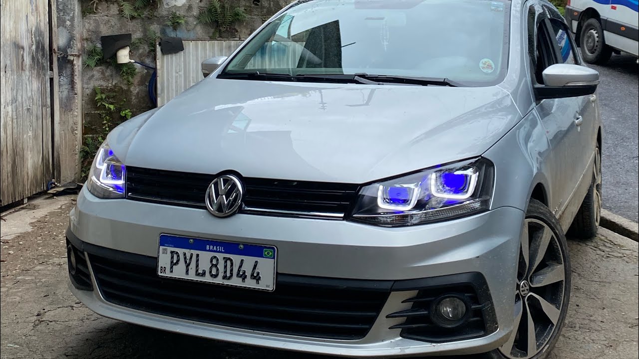💥como instalar o farol daylight do gol G6?no g7! 💥