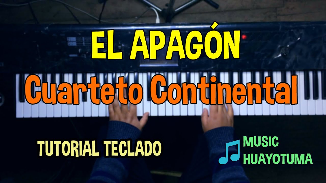 El Apagón Cuarteto Continental Tutorial Teclado