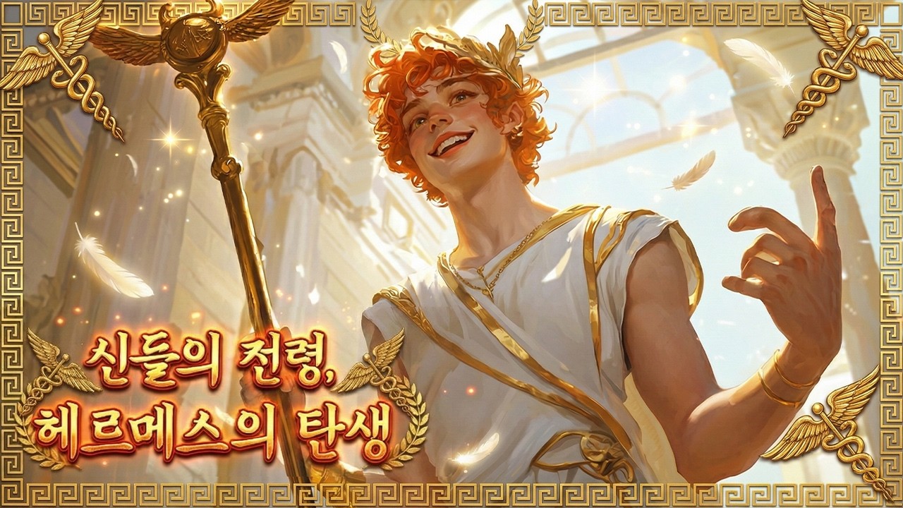 신들의 전령, 헤르메스의 탄생 | 그리스로마신화