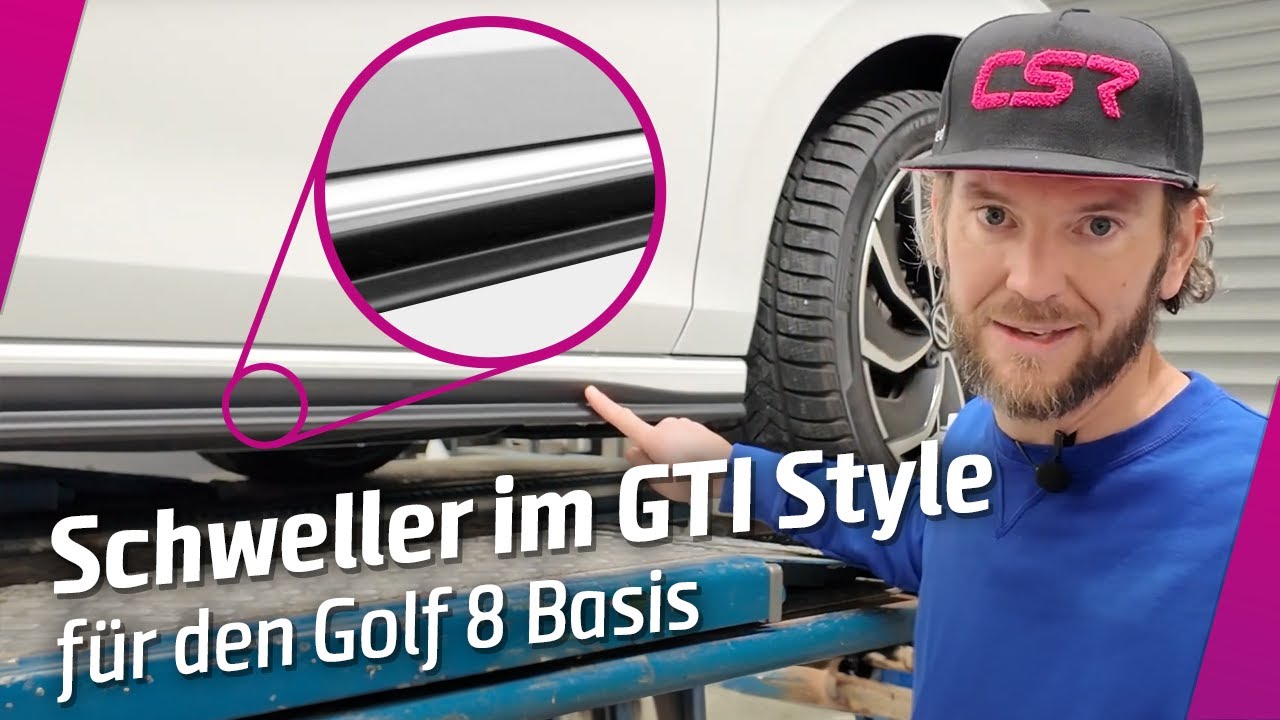 Schweller für den VW Golf 8 im GTI Design I CSR-Automotive
