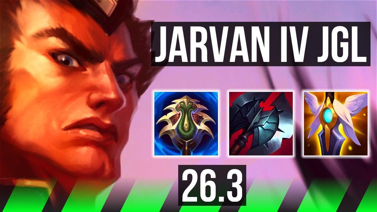 JARVAN IV vs VOLIBEAR (JGL) | Good KDA: 11/1/18 | EUW Master | 26.3
