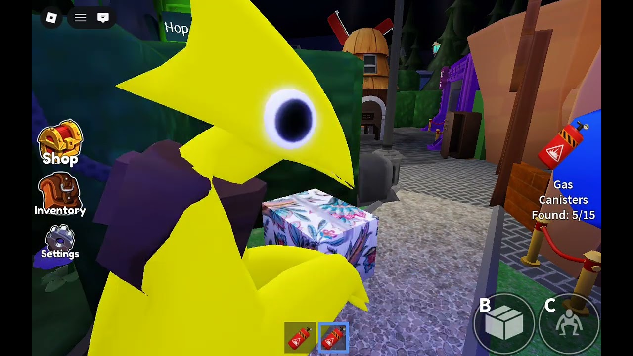 Emmy and Gramma play Rainbow Friends! Chapter 2!