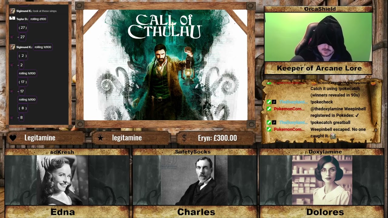 Let's Play Call Of Cthulhu Role Playing Game #3 - Into the Unknown