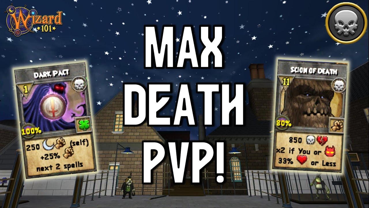 Wizard101: MAX DEATH PvP (140): Scion vs Scion!