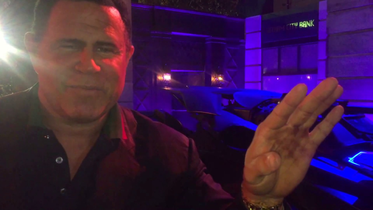 Justice League World Premiere in Hollywood, Real Iron Man Keith Middlebrook.
