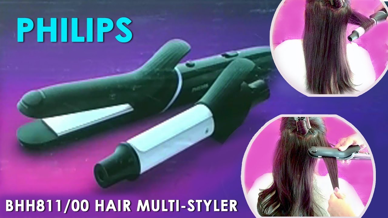 Philips Hair Straightener Multi Styler BHH81100 Unboxing and Review | Best Straightener and Curler