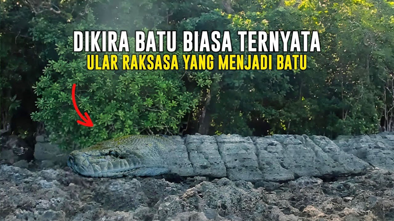 Bukti Nyata, Ular Raksasa yang Mati Menjadi Batu Di Pantai Talaud?