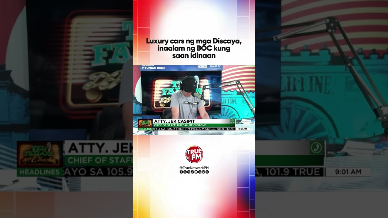 Luxury cars ng mga Discaya, inaalam ng BOC kung saan idinaan | Ted Failon & DJ Chacha