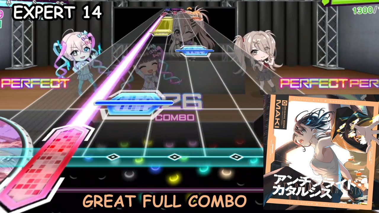 [EXPERT 14] Anti-Pride Catharsis ~ Great Full Combo ~ D4DJ Groovy Mix