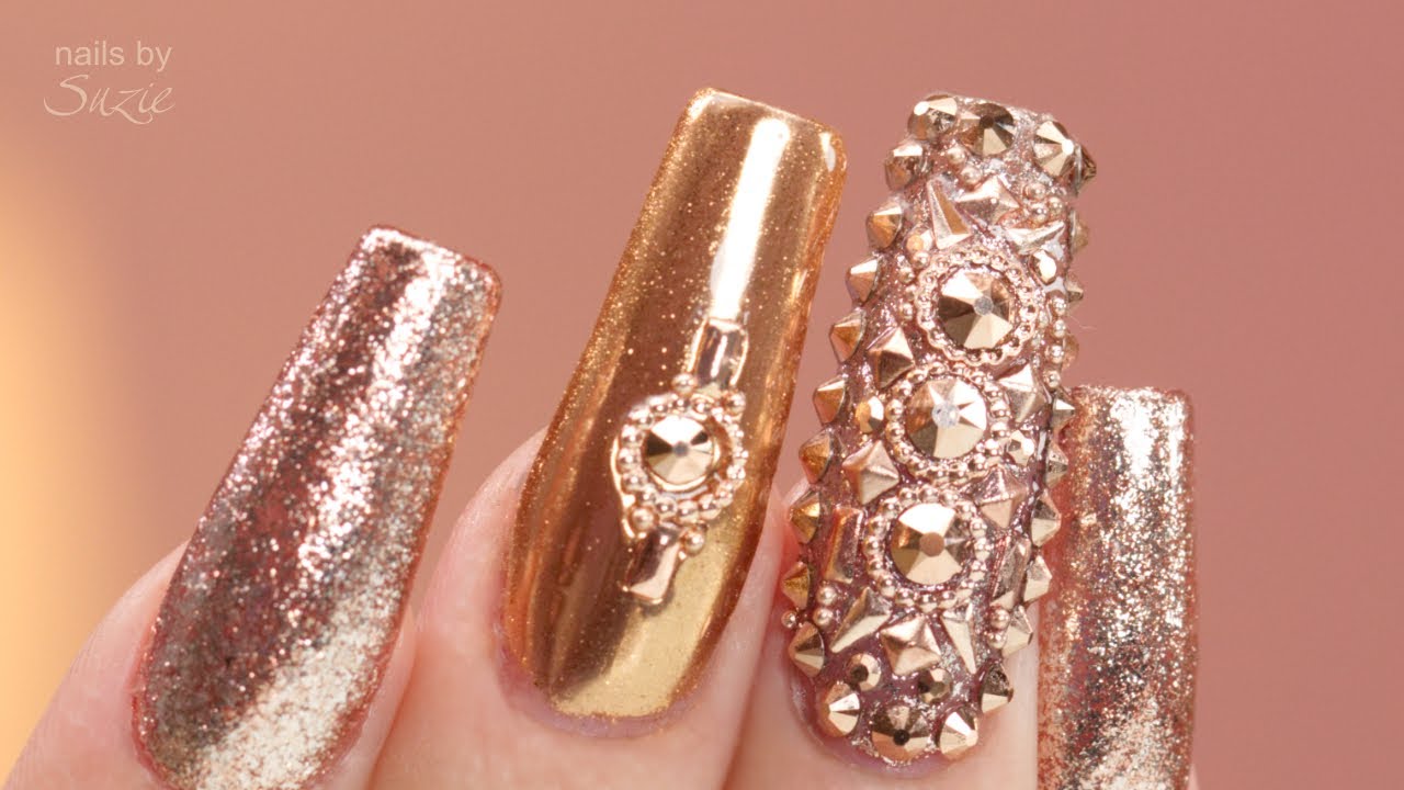 Rose Gold Chrome and Gems - Pro Tips