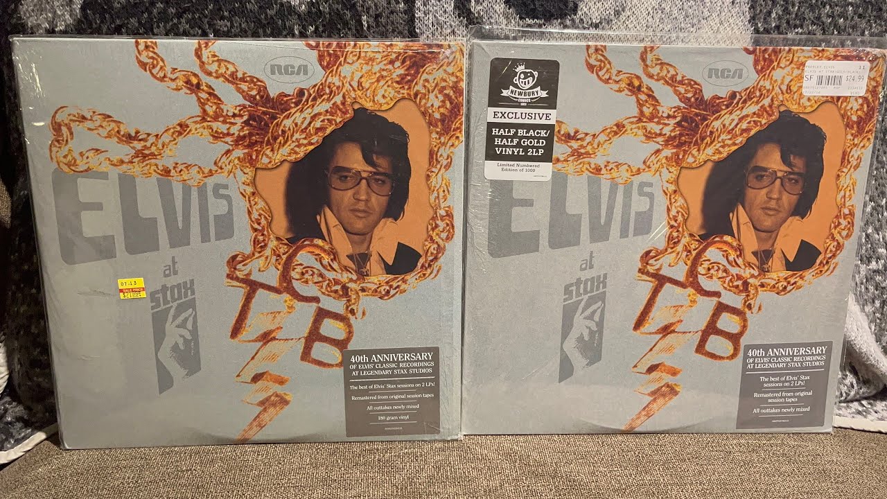 NEW 2022 Elvis At Stax Music On Vinyl Release Coming. BLUE VINYL. YIPEEEE?  The King&rsquo;s Court