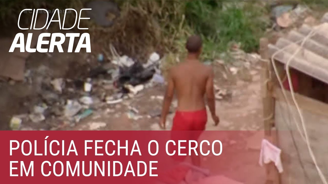Cidade Alerta acompanha cerco da polícia a suspeitos na Grande SP