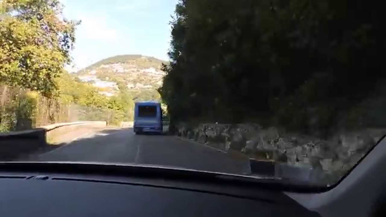 Drive from Amalfi Coast Road to Ravello