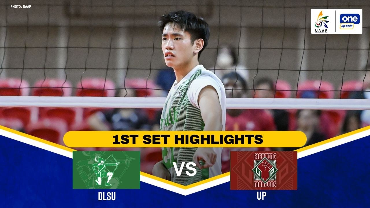 DLSU vs UP | SET 1 HIGHLIGHTS | UAAP SEASON 88 MEN&rsquo;S VOLLEYBALL | MAR 29, 2026