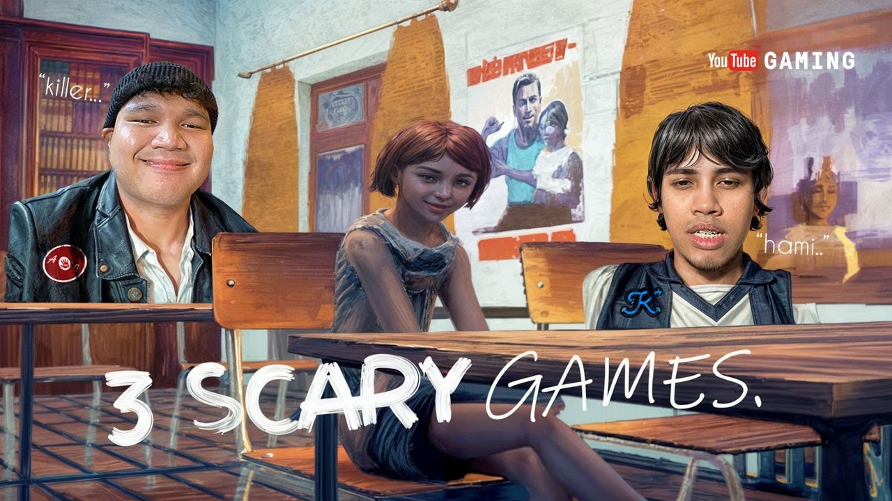 🔴 3 RANDOM SCARY GAMES feat. UKILLER #2
