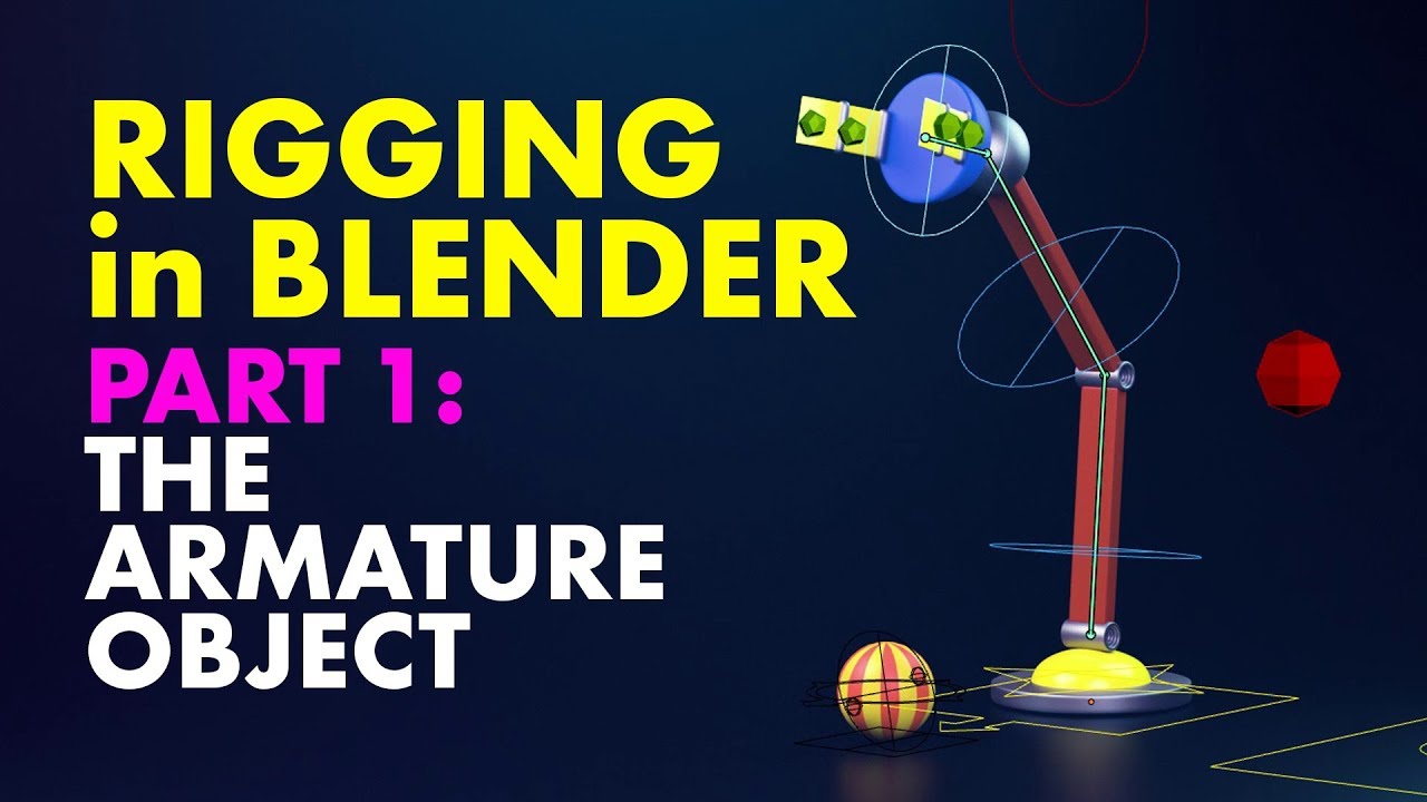 Руководство для начинающих по риггингу в Blender &mdash; Часть 1. Объект &laquo;Арматура&raquo;