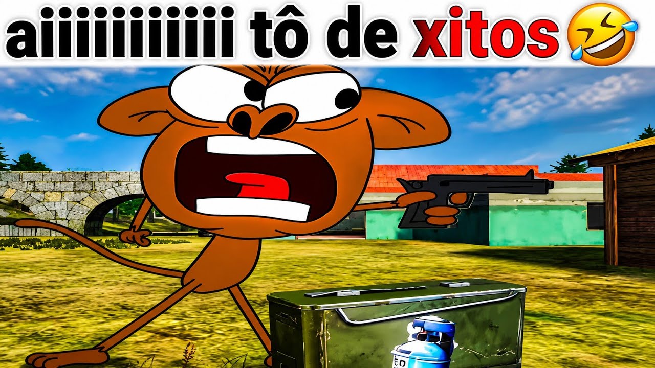 OS MELHORES MEMES DE FREE FIRE KKKK 
