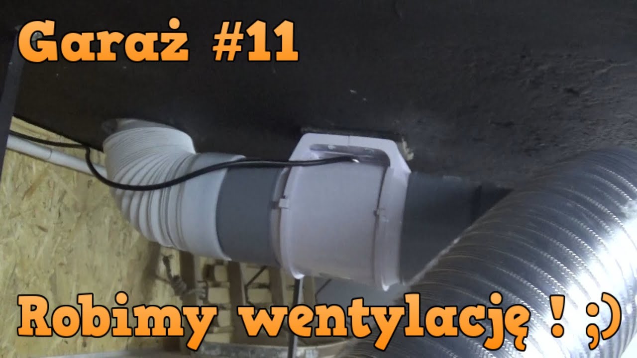 Garaż #11 - Wentylacja mechaniczna - Wentylator Eberg