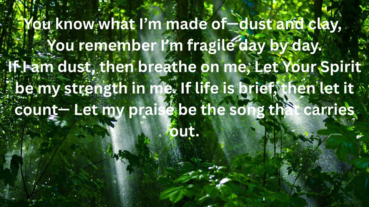 “Dust & Mercy” (Psalm 103:14–16)