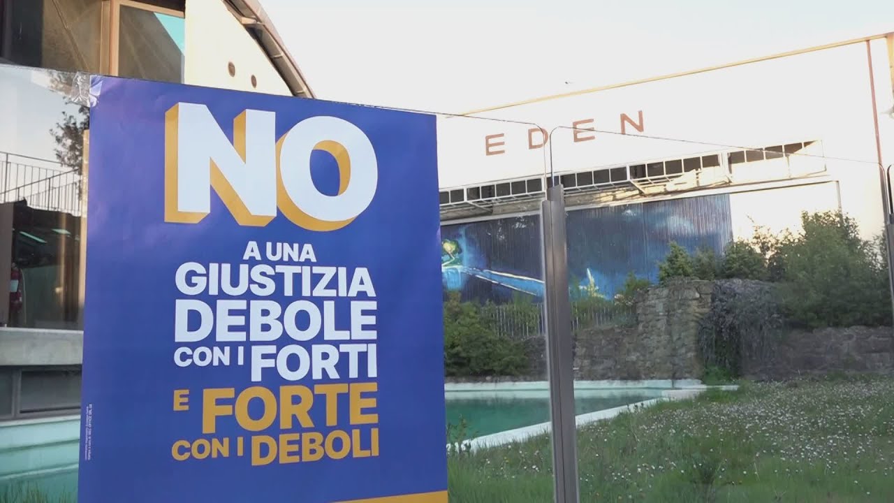 Laura Boldrini all'Eden per il No