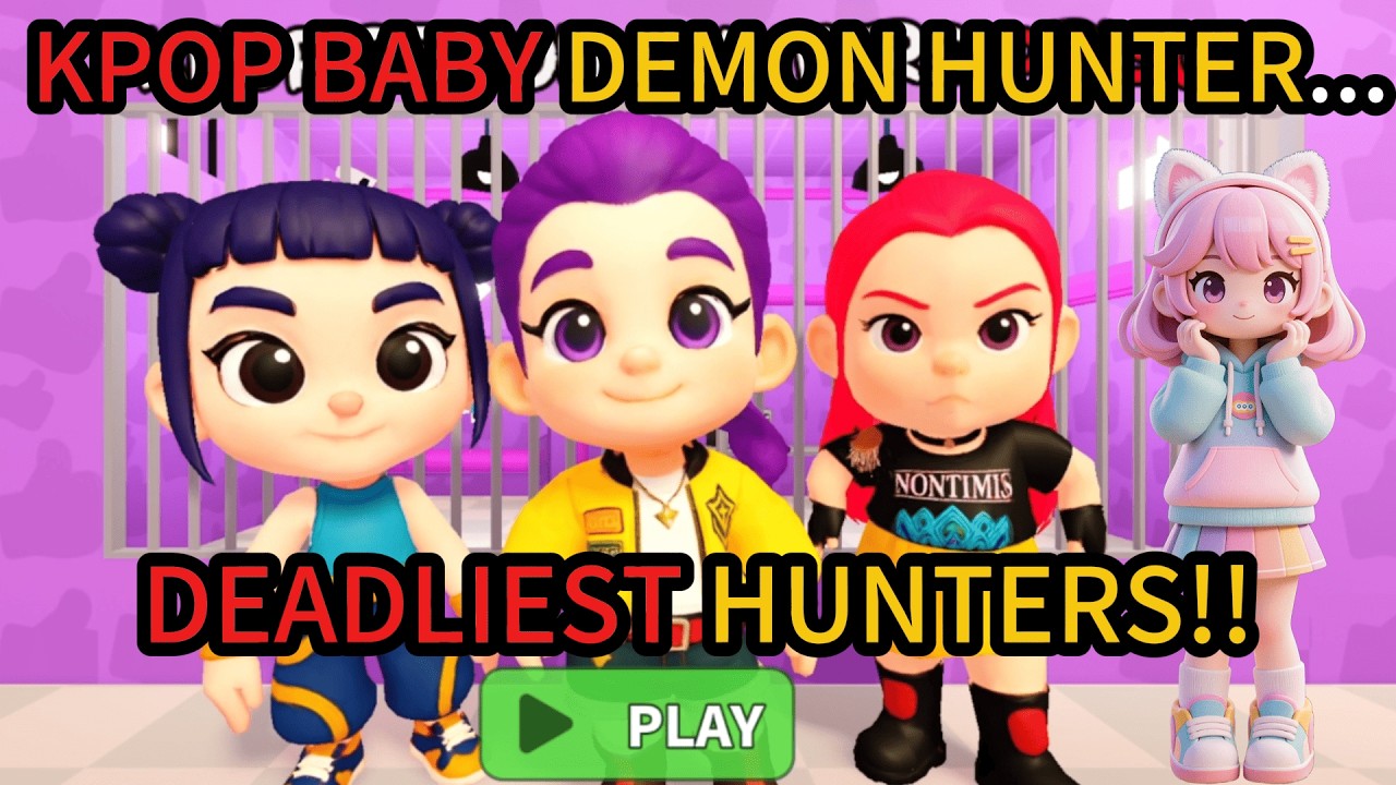 THE ULTIMATE K-POP BABY DEMON HUNTER PRISON RUN! 🚀🔥 | Roblox Prison Run #shorts #roblox