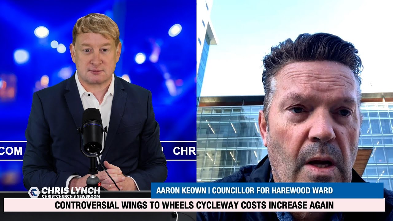Aaron Keown calls for council to scrap cycleway