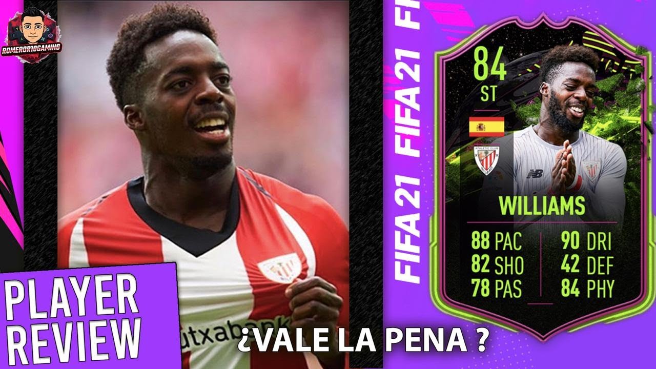 RULEBREAKERS INAKI WILLIAMS PLAYER REVIEW EN ESPA&Ntilde;OL | FIFA 21 Ultimate Team