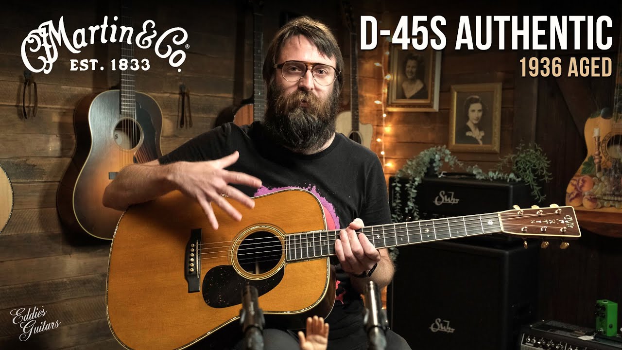 Martin D-45S, аутентичный, 1936 года, состаренный | Демонстрация с Мэттом Чулкой