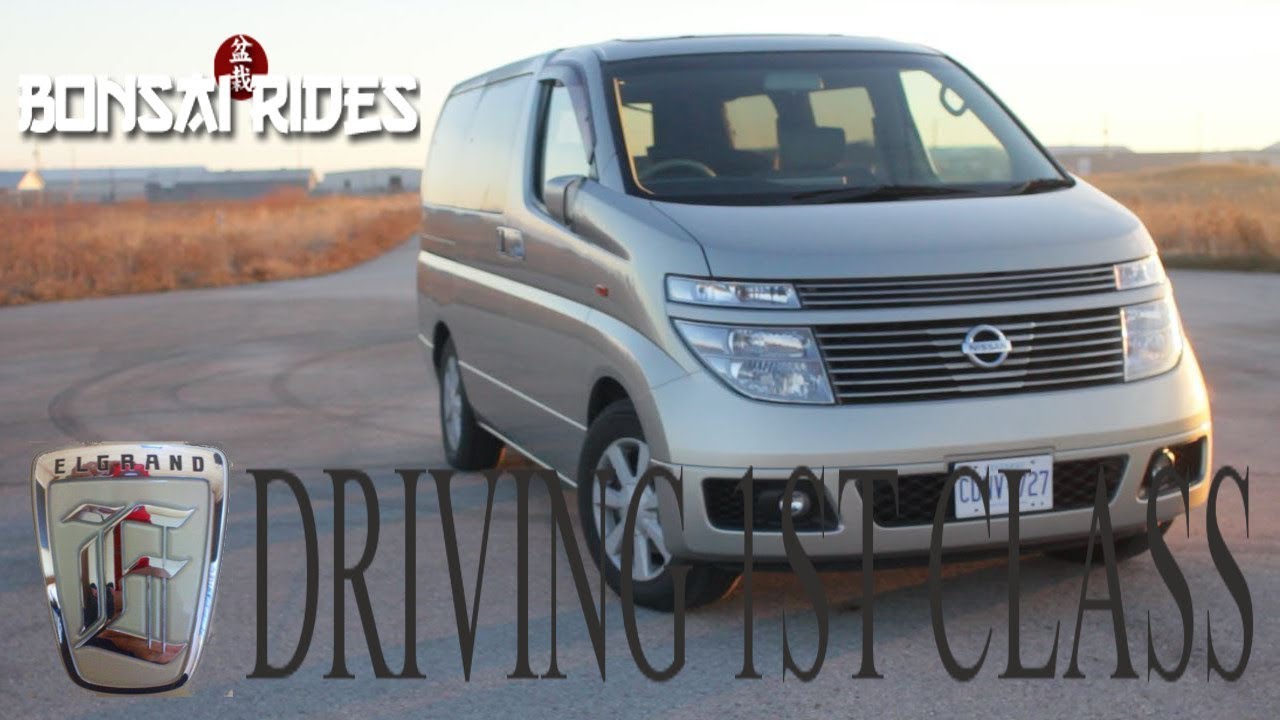 2002 Nissan Elgrand  XL 4x4; VIP Luxury vanning tour + review
