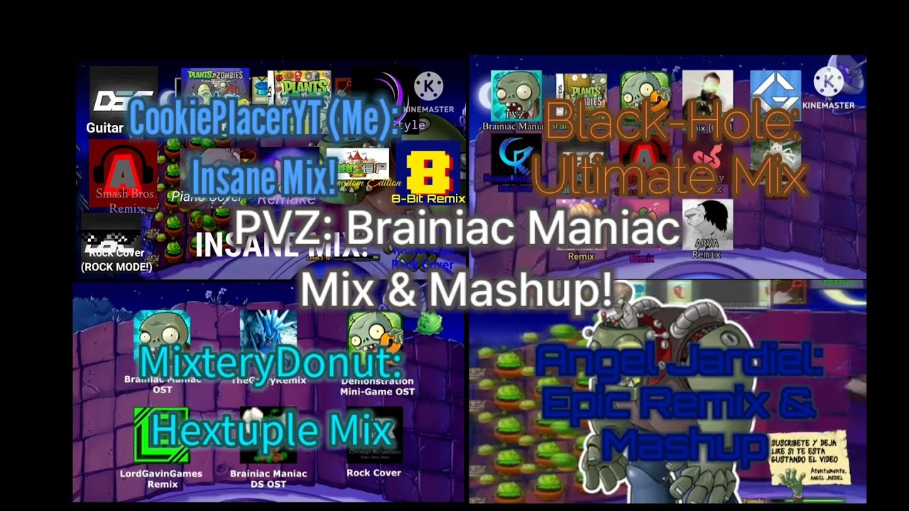 PVZ: Brainiac Maniac - Mix & Mashup! -