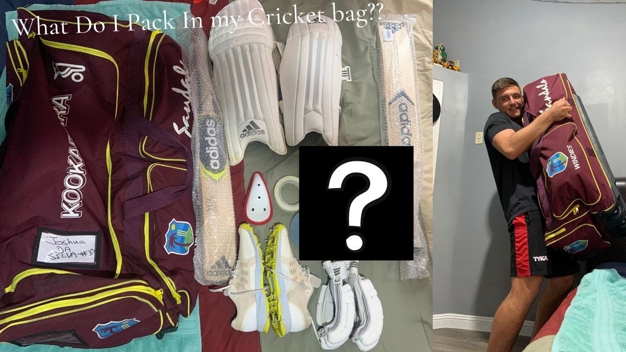 What I Pack In My Cricket Bag When I Go On Tour!