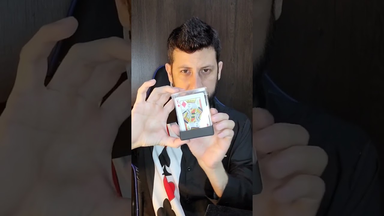Carta Teletransporta para Caixinha 🤯 #magica #baralho #magico #teletransporte