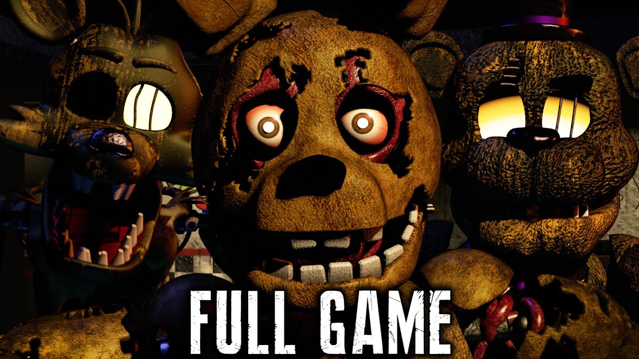 Five Nights at Freddy's 3 Beta - Full Walkthrough (6th Night Complete)