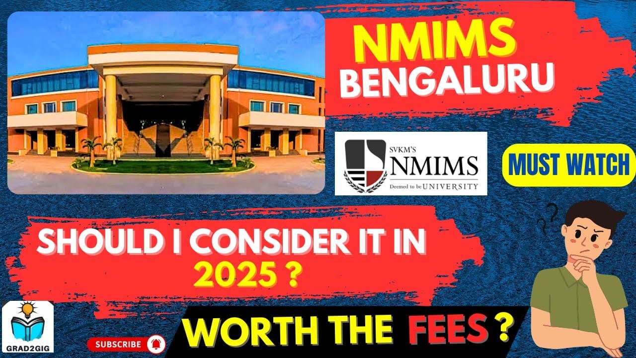 Is NMIMS BENGALURU REALLY Worth It in 2025 ? || REALITY !!