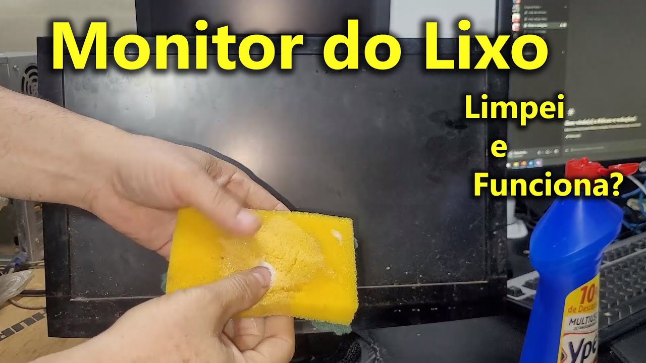 Monitor do LIXO Funciona? Testei
