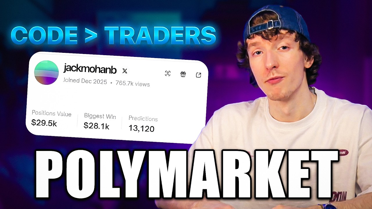 Bots Are Dominating Polymarket (FULL BEGINNERS POLYMARKET GUIDE)