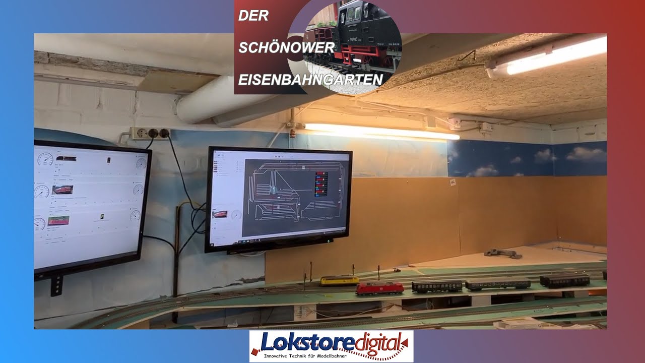 Modelleisenbahn Anlage H0 vom Jürgen 8 Quadratmeter über momentan 4 Ebenen
