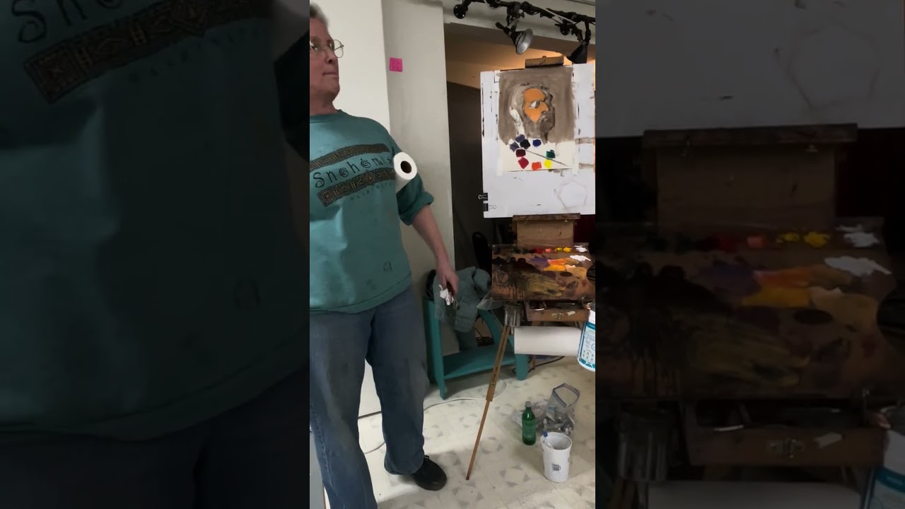 3/16/26 Alla Prima Portraits in Oil Class 1, Video 3