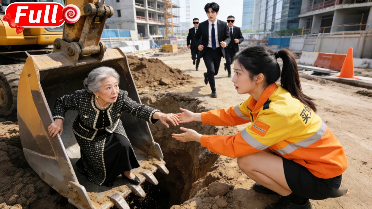 陷阱！聾啞奶奶跌入深坑無人敢救，只有村丫頭開挖掘機拼命相救！誰料竟是總裁設下的豪門考驗，當場派十輛豪車迎她回家，真愛現身！ #短劇 #爽劇 #甜劇 #愛情劇 #drama #总裁
